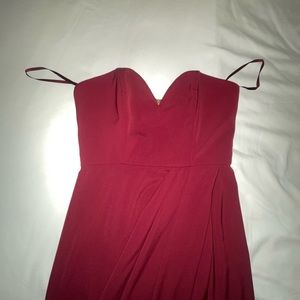 Shona Joy U wire Bustier dress